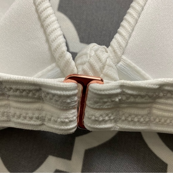 Shade & Shore Shimmery Bikini Top - Picture 6 of 9